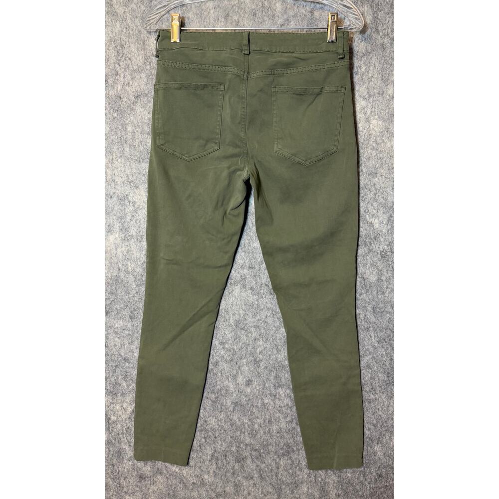 EUC Peter Millar Womens Size 4 Karlie Stretch Sateen Green Golf Pants - Picture 3 of 5
